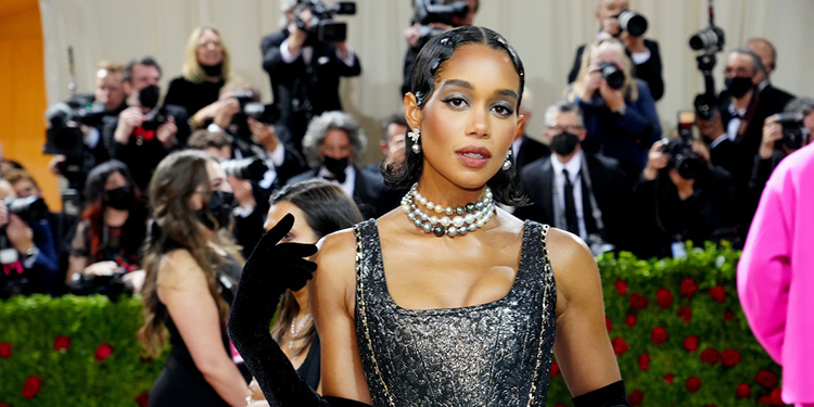 pearl jewelry from Met Gala